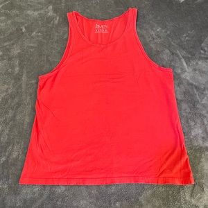 Red 21 Men Tank Top